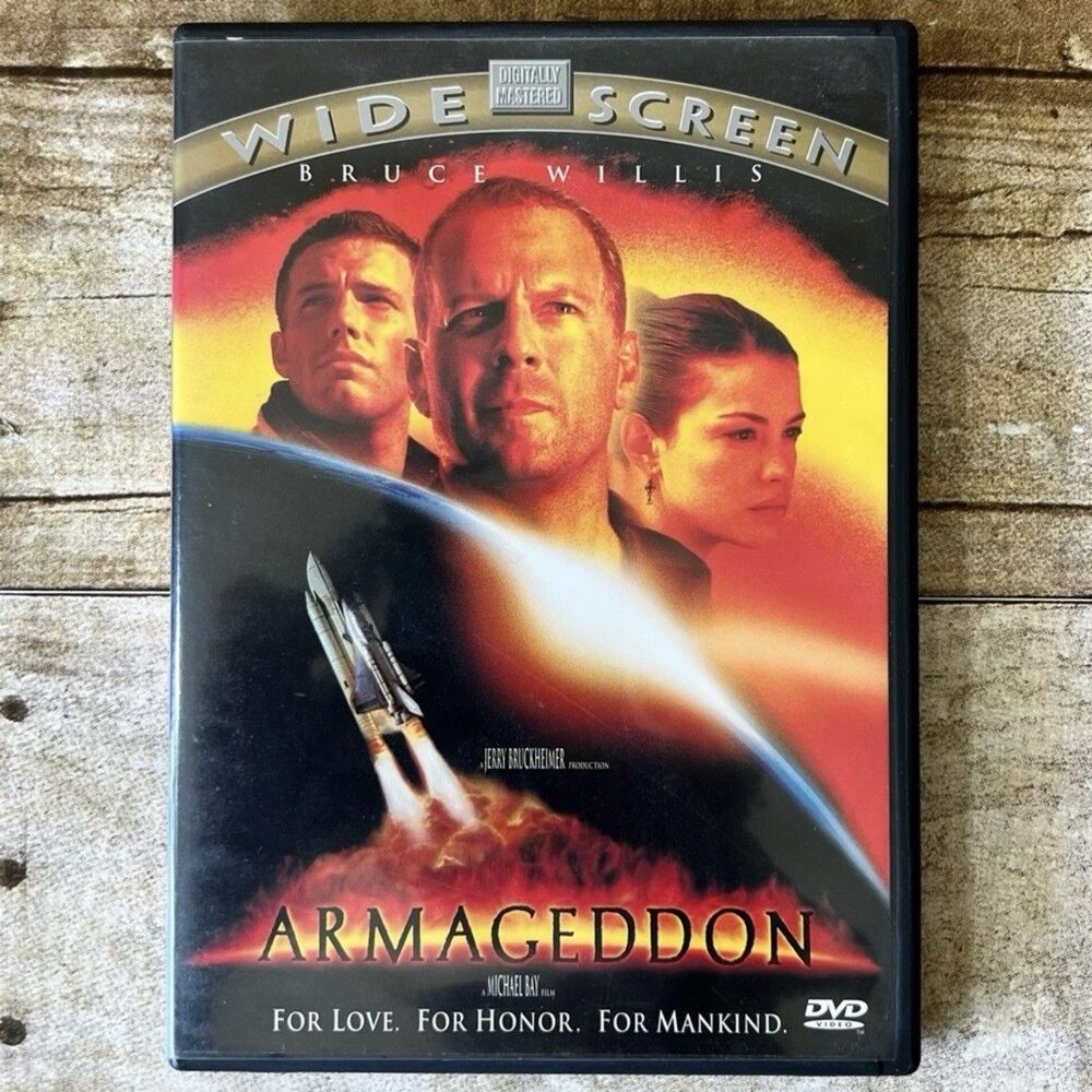 Armageddon DVD 1998 Widescreen Bruce Willis Ben Affleck Michael Bay 15639‎